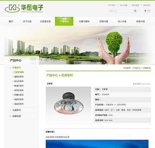 常州華岳電子攜手上海專業(yè)團隊，打造定制化電子產(chǎn)品企業(yè)官網(wǎng)